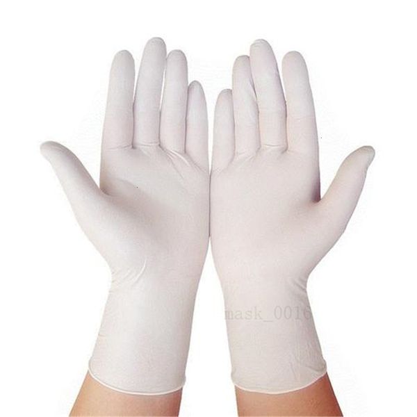 

new 100pcs household latex disposable food gloves left and right universal cleaning y200421 bq4u qa