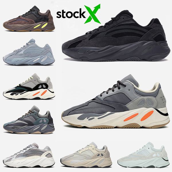 

reflective 700 wave runner runing shoes teal blue inertia tephra solid grey utility black vanta men women static designer sports sneakers