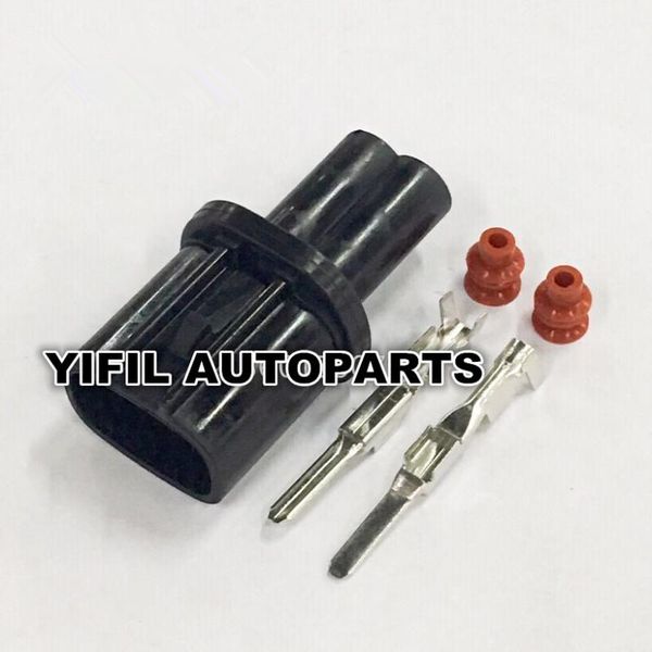 

5/10/20/50/100pcs/lot 2 pin/way male of 6189-0706 automotive abs sensor plug connector for car