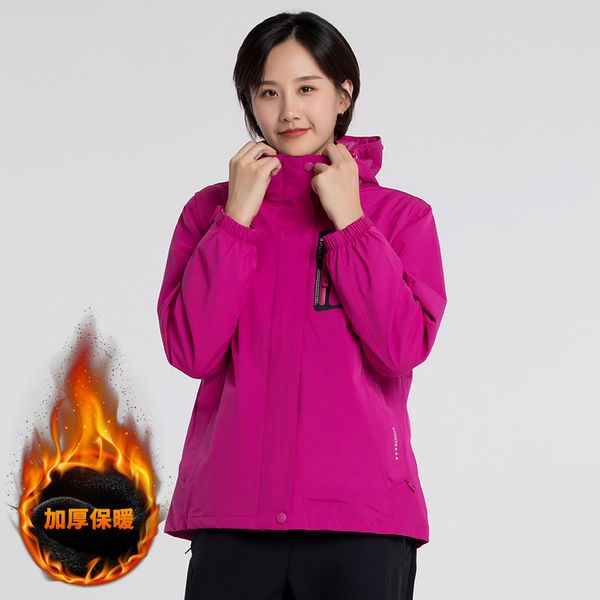 

осень и зима новый стиль открытый пары дождевик куртка три-в-цельный мужчины и женщины флис флис внутренняя ношение o, Tan;black