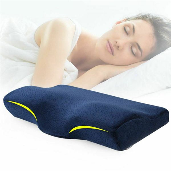 

1pc memory foam pillow butterfly shaped relax memory pillows slow rebound for good sleeping quality