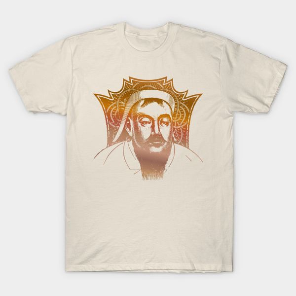 

men t-shirt genghis khan tshirt women t shirt, White;black