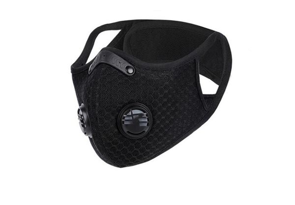 

100 1pcs bag replaceable anti-fog protective cotton safety anti-pollen dust mask 4ahp #qa216, Black