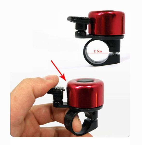 

for safety cycling bicycle handlebar metal ring black bike bell horn sound alarm bicycle outdoor protective bell rings m22