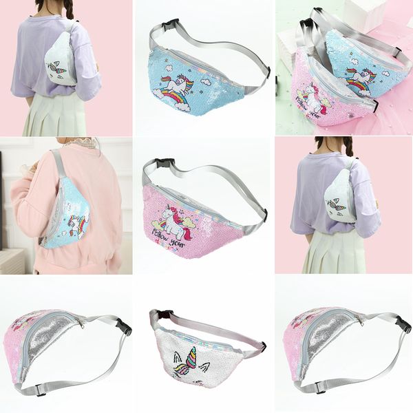 

3 tyle unicorn equin wai t bag mermaid love belt fanny pack beach bag teenager pur e women co metic bag outdoor travel bag ffa1493