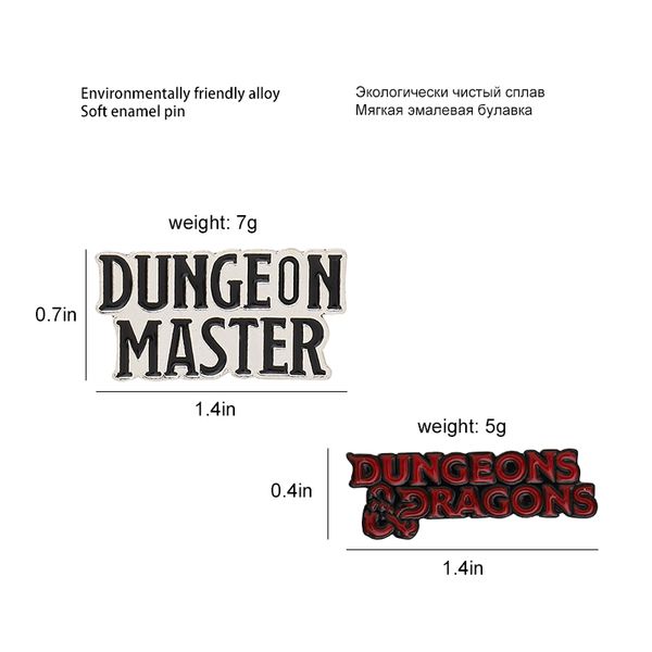 

dnd dungeon master подземелье и драконы эмаль штырьковых пользовательской брошь сумка одежда pin отворот d20 жетоны ролевых игр ювелирного f, Gray