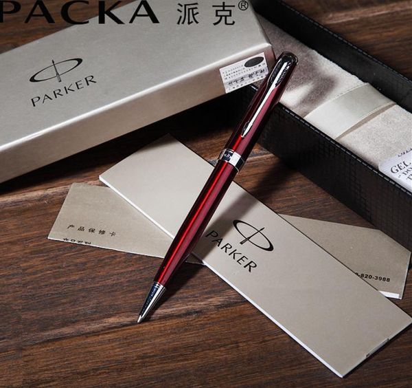 Parker Ballpoint Pen School Office поставляется 3 цвета Parker Pens Office поставляет канцелярские товары сонет -пера All Metal Material Hot