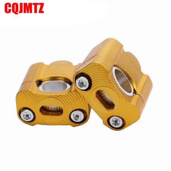 

22mm 28mm motorcycle handlebar off road bar clamps raiser handle bar risers for 7/8" 1-1/8 pit bike dirt bike motorbike