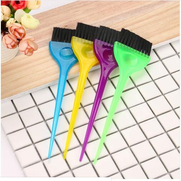 

2019 new fashion hair color brush hairdressing brushes salon dye tint tool random color ideal set for applying color