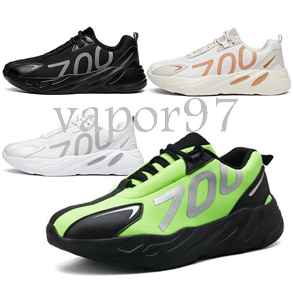 

с коробкой 2019 модная роскошная дизайнерская обувь Wave Runner 700 V2 3M VX Kanye West обувь Solid Van