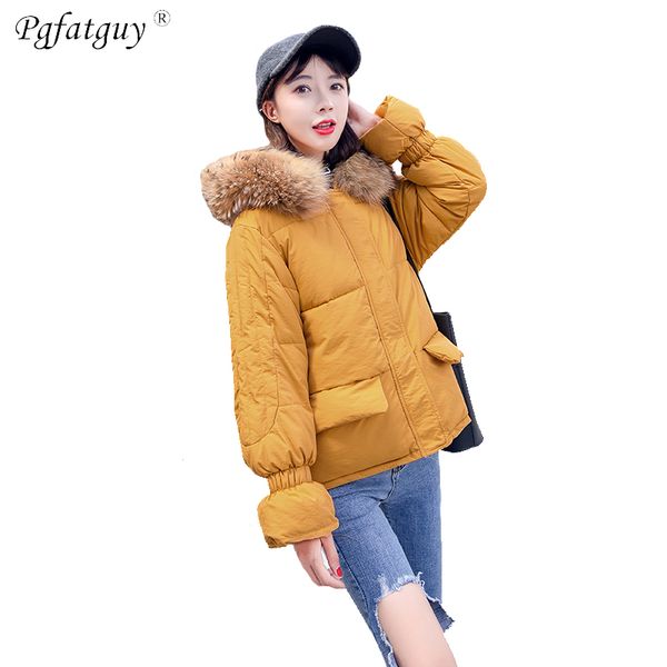 

oversized harajuku women coat parkas mujer short padded warm jacket students princess sleeves bread parkas brand clothing winter, Black