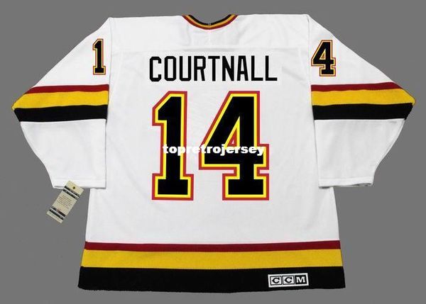 

wholesale mens geoff courtnall vancouver canucks 1994 ccm vintage home retro hockey jersey, Black;red