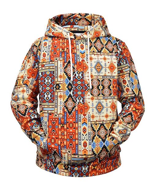 

designer men's hoodies fashion autumn winter oversize retro printed hooded pullover streetwear loose women's eur size m-2xl wholes, Black