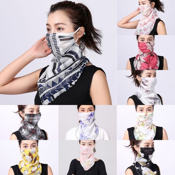 

3biwv cotton for maskswashable and reusable facemask floral print breathable cloth masks faceprotection bylima scarf 2020, Black