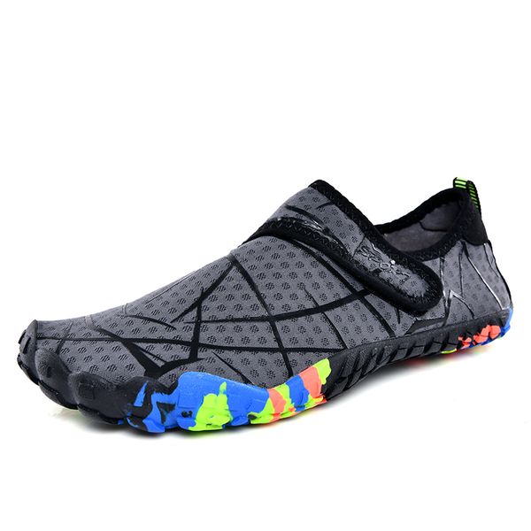 

trekking water shoes quick-drying comfortable lightweight soft non-slip breathable shockproof outdoor seaside swimming sneakers