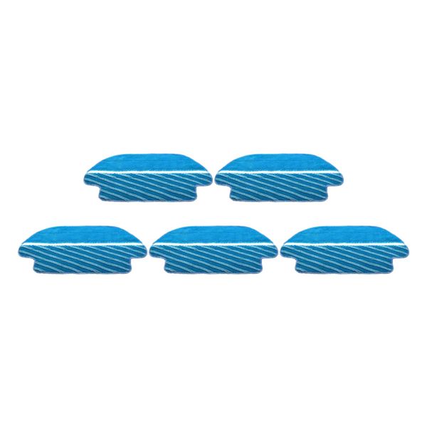 

5pcs robot vacuum cleaner main brush side brush mop cloth rag for conga 3490