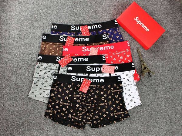 

with box breathable men underwear oft men boxer brief letter underpant for men male hort boxer upa09