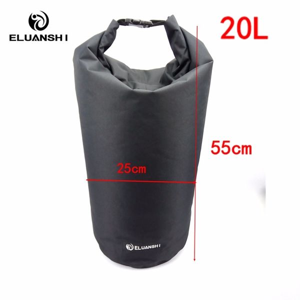 

20l new dry waterproof bag kayak in rowing boats surfing accessories marine water sports drifting swimming pool diving mask surf