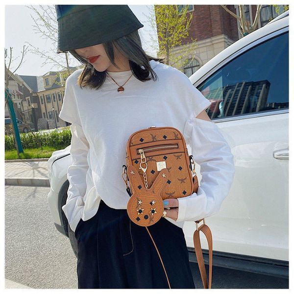 

slanting small bag 2019 vertical all-match simple mobile phone key coin purse female