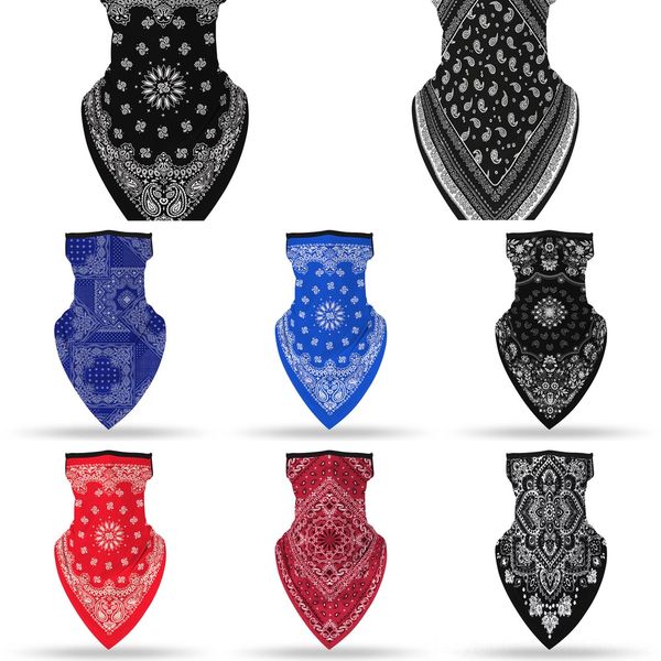 

2se5w outdoor cycling dust bandana protection face mouth cover camping hiking magic scarf headwear bicycle sun cover face magic scarf, Black