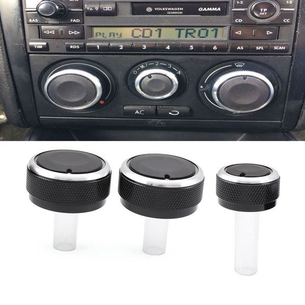 

3pcs for superb octavia mk1 ac knob car 3pcs/lot air conditioning heat control switch knob for superb octavia mk1