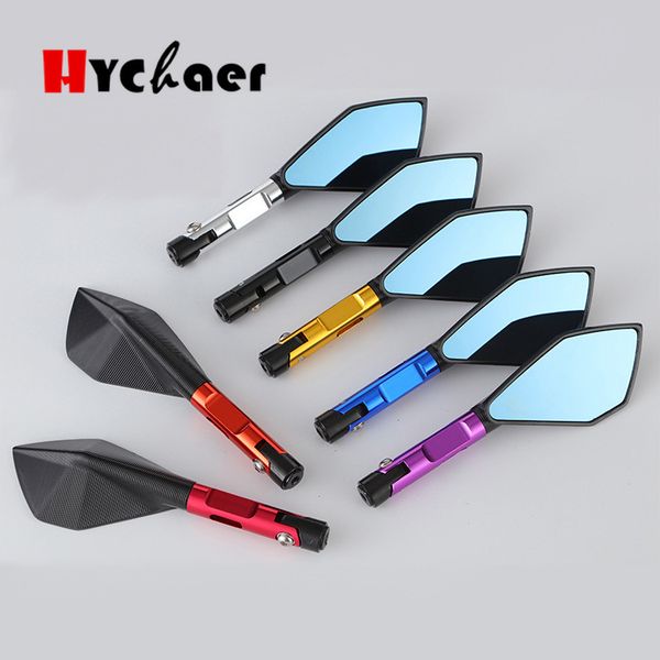 

universal motorcycle rearview mirror cnc side mirrors for yamaha ys 150 tmax 530 tdm 850 fz6n mt10 c8 nmax 155 fazer8 etc