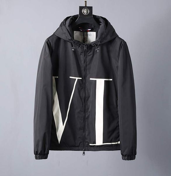 

2019 luxury men's jacket designer jacket men's denim / p005, Black;brown