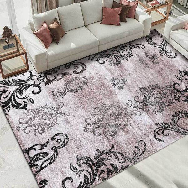 

floral living room carpet modern home decoration retro european black and white pattern rugs and carpets for home living room