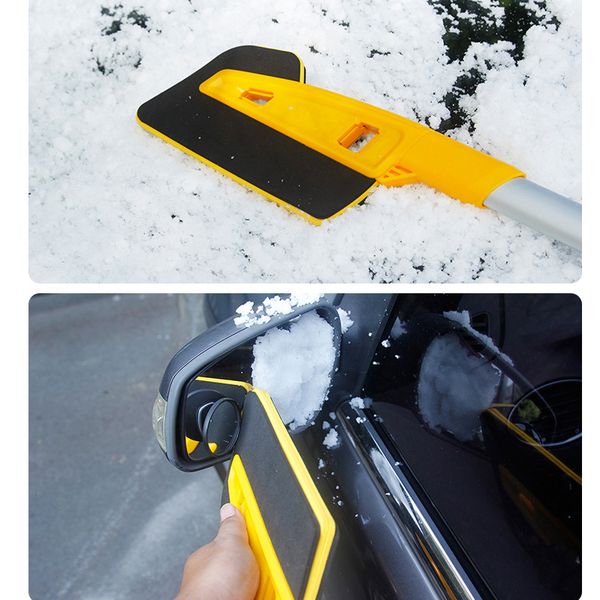 

car multifunctional snow shovel defroster detachable removal tool for winter x66