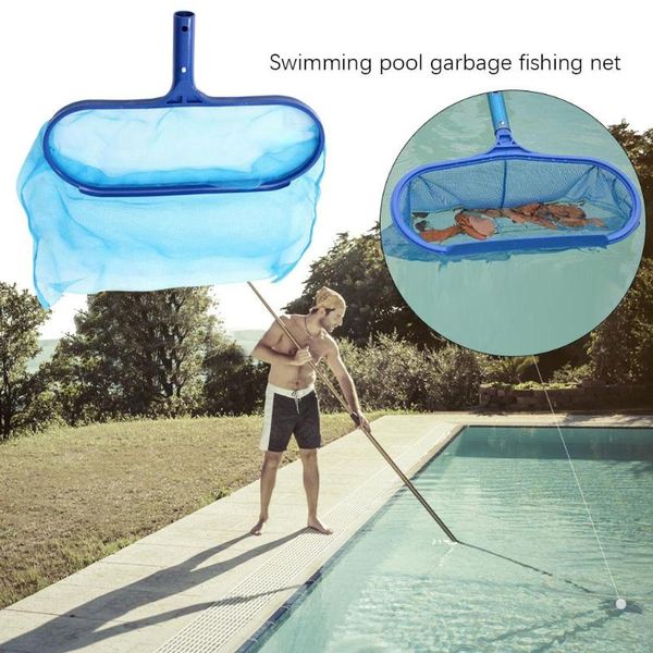 

professional swimming pool skimmer net rubbish cleaning rake mesh leaf nets deep bag cleaning net