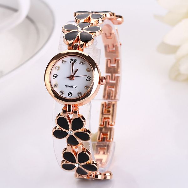 New Hot Pink Four Leaf Clasp Bracelet Watch Three Color Into Beautiful Goddess Watch Trend Classic Ladies Watch Online Shopping Clothes Waterproof Watches From Leiliu727 8 89 Dhgate Com