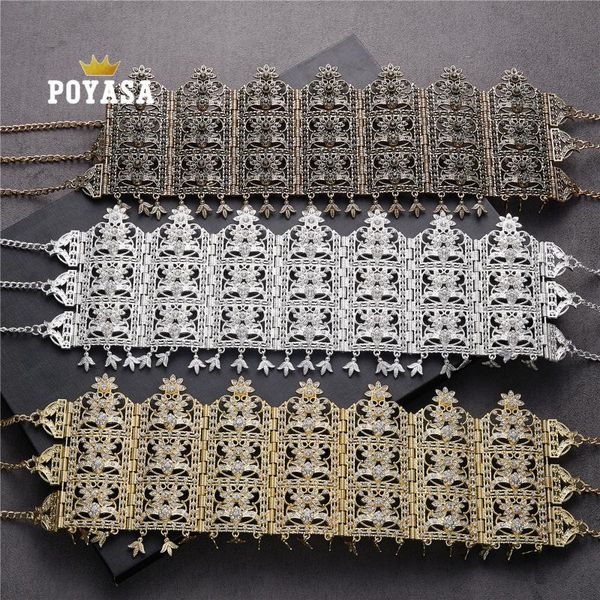 

algerian wedding hair accessories for women ing, Slivery;golden