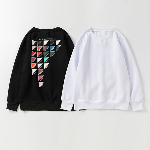 

2019 new arrival brand desinger fashion mens causual long sleeve o-neck hoodies luxury hoodies b102877y, Black