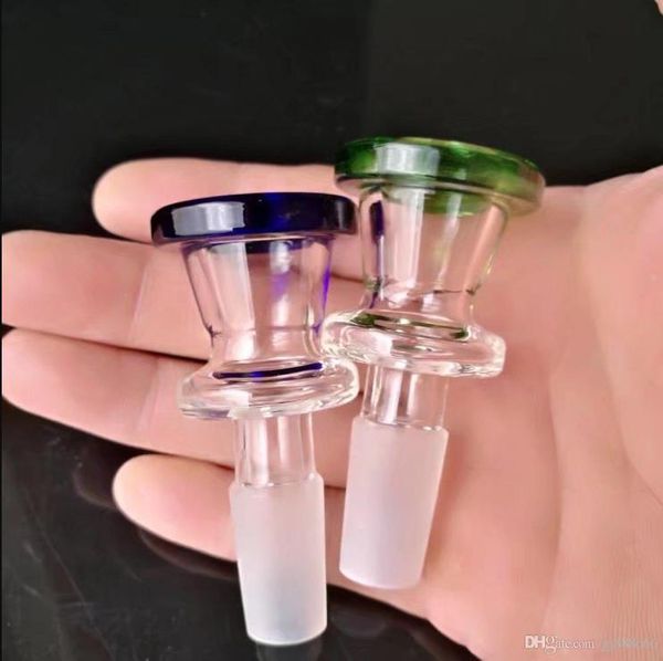 Spray Color Interface Bongos de vidro Acessórios, tubos coloridos fumantes de vidro curvo Tubos de óleo Burner Tubos de água Pipes Dab Rig Bongs Pi