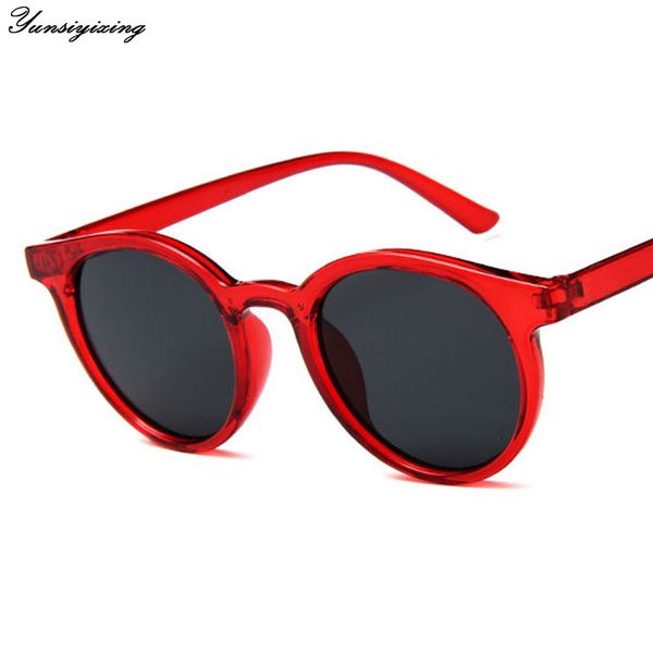 

yunsiyixing brand designer round sunglasses women men sun glasses for women's alloy mirror sunglasses lentes female oculos 023, White;black