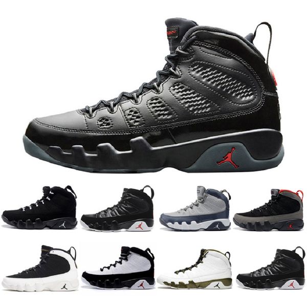 

9s 9 basketball shoes Dream It Do It Sneakers Mens Bred LA Mop Melo Anthracite Black white Cool Grey sports shoes