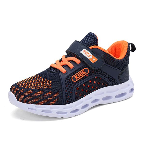 

autumn spring new kids shoes comfortable boys girls super school running shoes super soft breathable children trainer, Black