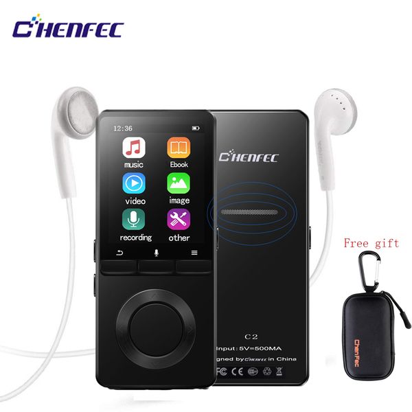 

bluetooth 4.0 mp3 player with touch screen backlight 1.8 inch color screen fm radio recorder speaker lossless metal music player