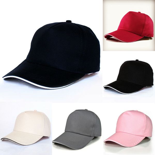 

2019 fashion new men women new black baseball cap snapback hat hip-hop adjustable caps, Blue;gray