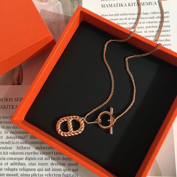 

fashion jewelry autonomous design style elegant-style smooth cable hyorhinis ot kou clavicle necklace for woman, Silver