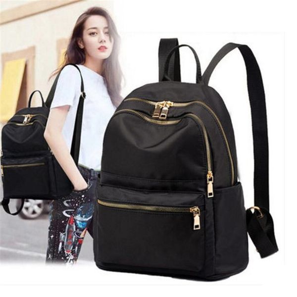 

nylon casual waterproof backpack woman shoulder bags casual fashion multi-function bag 2018 new ing