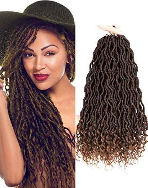 2019 Faux Locs Dreadlocks Goddess Locs Hair Marley