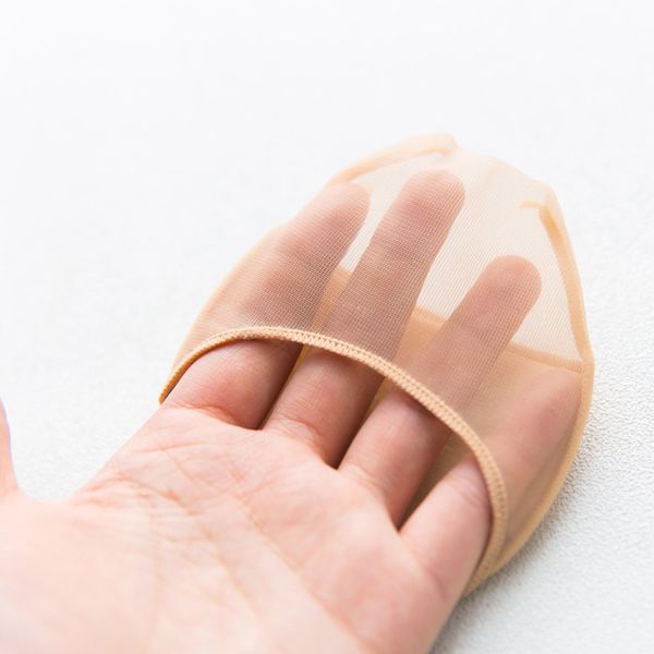 

1/2 паѬа воки каблђков подђка anti-slip иликонов пђнкиѬной невидимй женин, Black;white