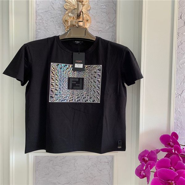 

brand new color fashion logo crew neck t-shirt summer new men women tee hip hop casual t-shirt.aaa12, White;black