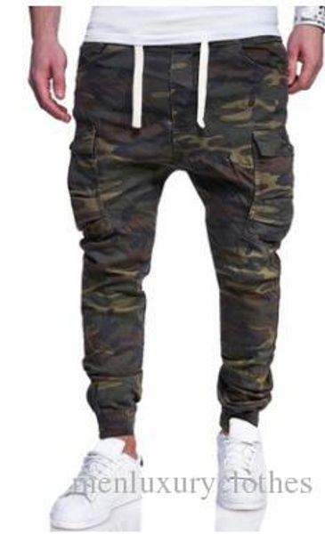 

trousers pants pockets casual jogger camouflage pencil sweatpants mens designer design edmbt, Black