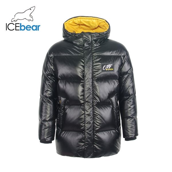 

2019 new men's winter warm jacket down jacket brand male clothing mwy19953d, Black