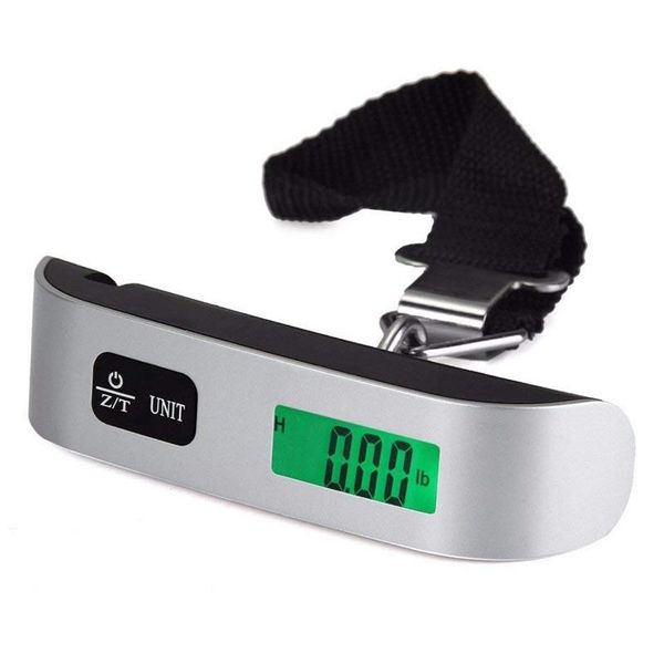 

fashion portable lcd display electronic hanging digital luggage weighting scale 50kg /110lb weight scales