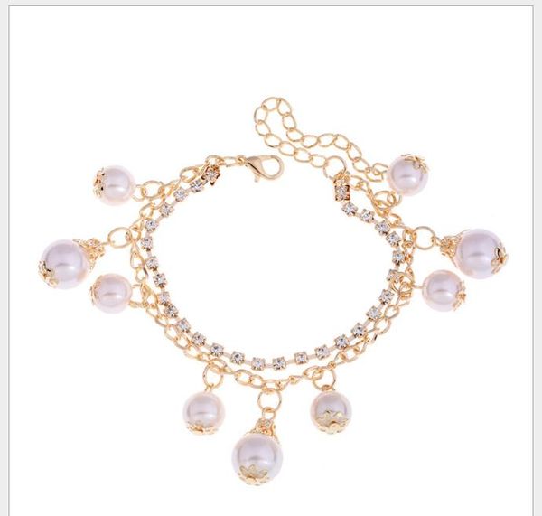 

accessory temperament, literature and art simple chain hand-ornament, Golden;silver