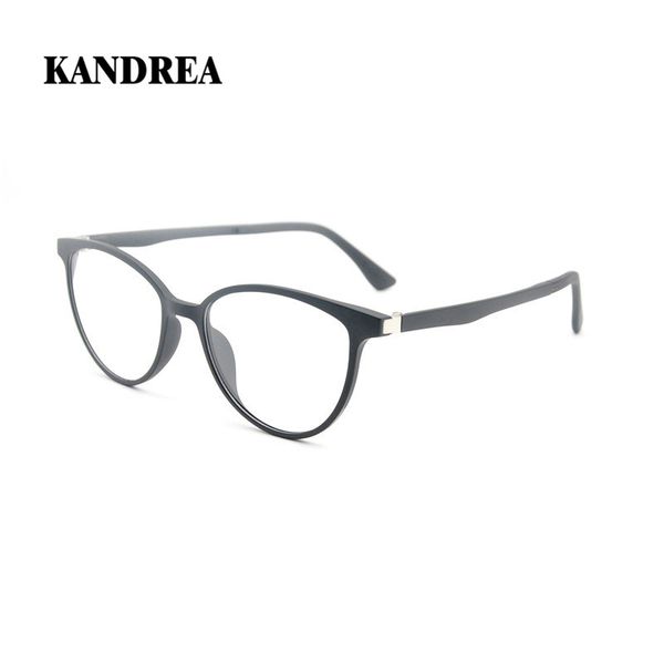 

kandrea 2020 summer new square ultem glasses frames women ultralight eyeglasses frame men classic reading optical eyewear, Black