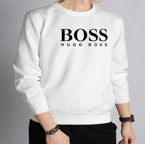 

Fa hion de igner hirt men clothe print bo brand long leeve lim fit t hirt men cotton t hirt ca ual olid color polo hirt, White;black